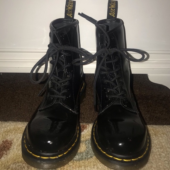 Dr. Martens Shoes - Black Patent Leather Dr. Martens 6